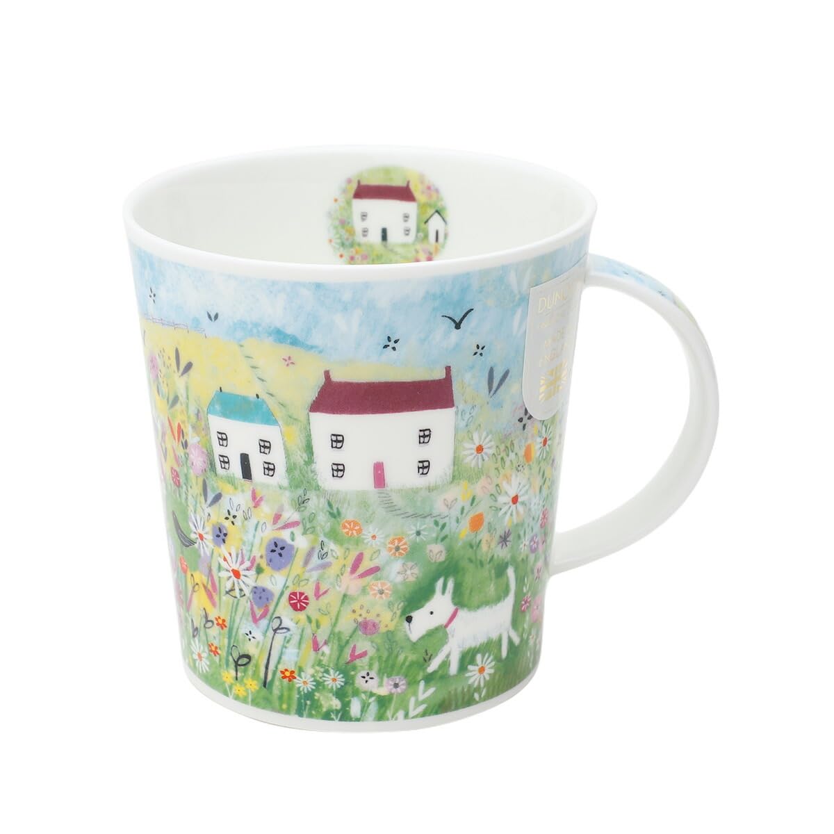 Dunoon Lommond Mug 0.32 Litre Fine Bone China Cottage Walk (Dog)