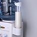 FTVOGUE Paper Cups Dispenser 7.5cm Long Anti Dust Plastic Holder 50 Cups Convenient Container