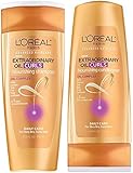 L'Oreal Paris Extraordinary Oil Curls Shampoo and Conditioner Set 12.6 Ounces Each Packaging May Vary