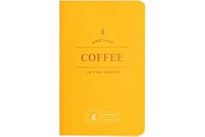 Letterfolk Coffee Passport Journal - Great Drink Journal for Coffee Lovers - Pocket-Sized Coffee Tasting Journal with Prompts - 3.5" W x 5.5" H