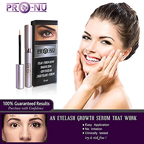 image for ProNu Pro-Nu New Eyelash Growth Serum 5ml - Made in USA - Eyelash Enha
