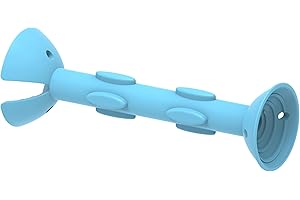 OPTIWAND Bullseye - Large Portable Soft Contact Lens Removal & Insertion Tool - Silicone Rubber Eye Lens Inserter & Remover Device with Large Pincher & Finger Grips - Safe & Easy to Use, Travel Size - 1.88"