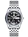 WWOOR Men's Analog Quartz Business Watch Roman Numeral Date Waterproof Stainless Steel Band Black