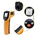 Infrared Thermometer, Temperature Gun, FlatLED Non-Contact Laser Infrared Thermometer (-58°F~716°F/-50°C~380°C) For Household Use Or Industrial Measurements Yellow