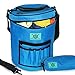 Premium Knitting Yarn Bag with Accessory Case - Yarn Storage/Totes Organizer - Lightweight, Portable, Versatile w/Divider and Extra Pockets - Crochet, Hooks and Accessories Boxing Day Sale