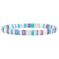 KELITCH Classic Stretch Bracelets Summer Tila