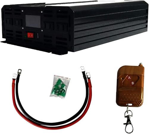 Amazon 通販のトココ インバーター 00w 正弦波 12v車専用 リモコン付き コンセント4個 Usb1個 Ac100v Ee2 並行輸入品 インバーター コンバーター 車 バイク