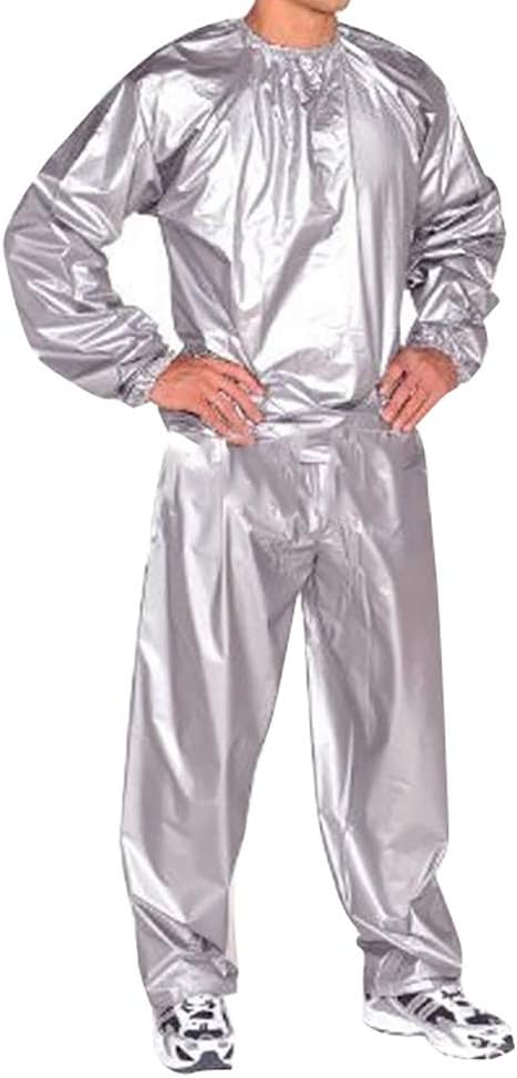 Heavy Duty Sweat Sauna Suit Suosa Gym Exercise Training Fitness Gym PVC Weight Loss Anti-Rip