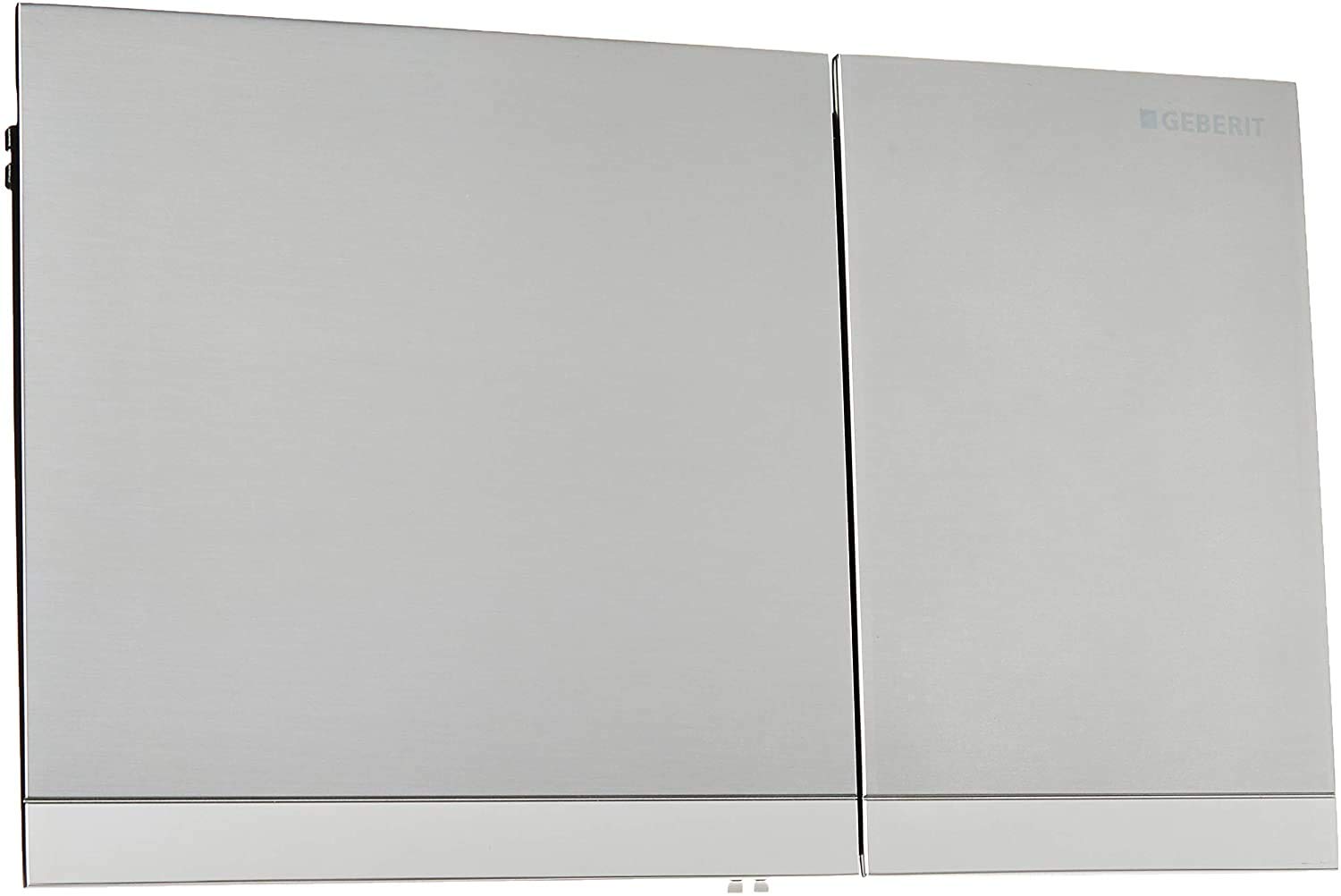 Geberit 115.796.GH.1 Dual-Flush Actuator Plate, Brushed Chrome