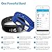 Waterproof Fitness Tracker ,Heart rate monitor Smart Watch Bracelet Wristband for Sports, Sleep Monitor HR Calories Pedometer with Bluetooth OLED 0.91” display for Android iOS