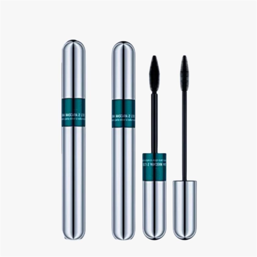 Photo 1 of 2PCS black Lash tubing Mascara -2 in 1 Lashes Mascara with Mascara for 5x Longer Waterproof Wear (2pcs)