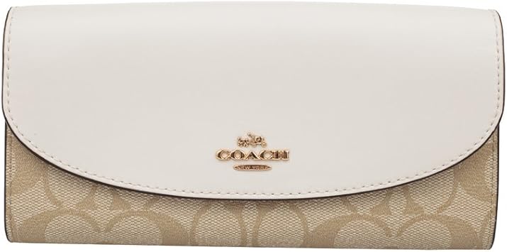 white coach wallet