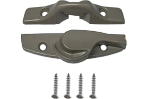 LLHHS Sash Lock & Keeper for Andersen Window Locks and Latch for Andersen,1968 to Present - Stone Color