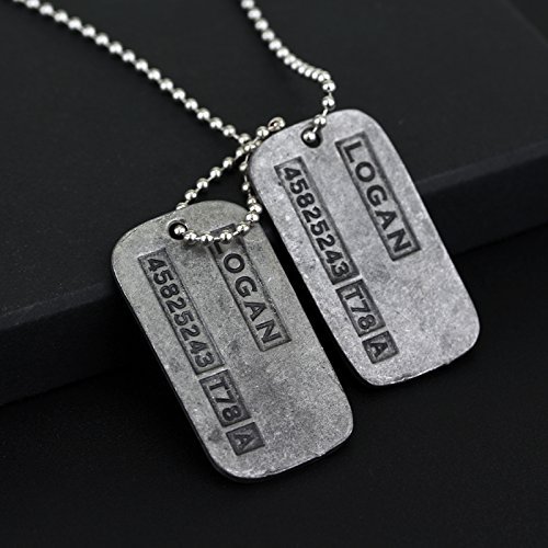 wolverine tag necklace