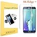 Galaxy S6 Edge Plus Tempered Glass, Screen Protector Asstar [Full Coverage] 9H 0.2mm Thinest Shatterproof Fingerprint-free Bubble free Film for Samsung Galaxy S6 Edge + (Clear)