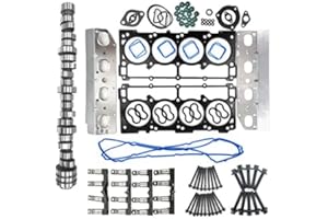Blrack 5.7 HEMI MDS Camshaft and Lifters Kit with Head Gasket Set Fits for Dodge Ram 1500, Charger, Challenger, Durango, Chry