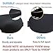 YIVIEW Sleep Mask Pack of 3, Lightweight & Comfortable Super Soft Large Adjustable 3D Contoured Eye Masks for Sleeping, Travel, Shift Work, Naps, Night Blindfold Eyeshade for Men Women, Black/Blue/Red