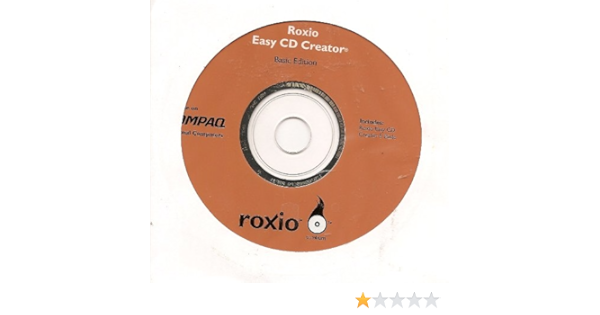 Amazon Com Roxio Easy Cd Creator Basic Edition For Use On Compaq Personal Computers Electronics