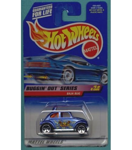 ミニカー Hot Wheels TROPICOOL BAJA BUG Amazon.com: Mattel Hot Wheels 1998 1:64 Scale Tropicool