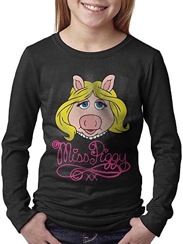 Youth's Miss Piggy Long Sleeve T-shirts Medium
