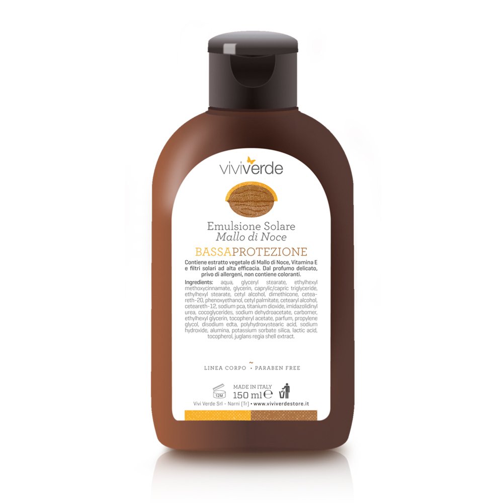 Viviverde Sun Emulsion Low Protection - 184 gr