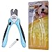 Dog Nail Clippers - Nail File Trimmer to Smooth Out Nails - Quick Safety Guard to Avoid Overcutting - Best for Small, Medium or Large Dogs - 100% Life Time Guarantee - Free eBook