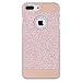 iPhone 7 Plus Case, Moleboxes iPhone 7 Plus Shinning Protective Hybrid Bumper Crystal Rhinestone Sparkle Bling Glitter Hard Diamond Case Cover Shell for 5.5 inches Apple iPhone 7 Plus (Rose Gold)