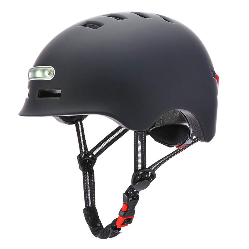 Bike Helmet with LED Light Bike Helmet Shield for Men Women Mountain Bike Helmet Adjustable Safety Snowboard