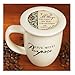 Live with Purpose Ceramic Bible Verse Mug with Lid/Coaster, Inspirational Christian mugs, 14 ounces, by Abbey and CA Gift
