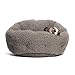 Best Friends by Sheri OrthoComfort Deep Dish Cuddler (19x17x12″) – Self-Warming  Cat and Dog Bed, Graythumb 1