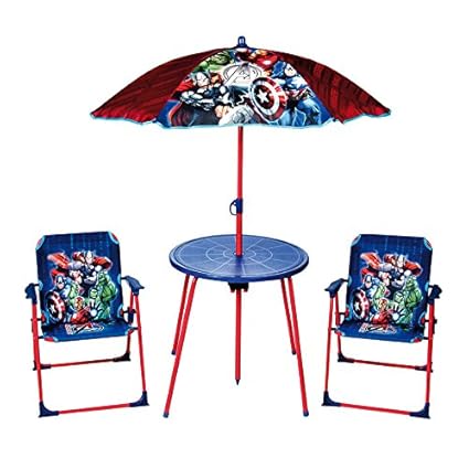 Brand New Marvel Avengers Kids Garden Patio Set Amazon Co Uk