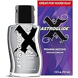 Astroglide X Premium Silicone Based Lubricant - Extremely Long-Lasting Lube - Silky Lubricant Formula Perfect for Keeping the Play Going and Pleasure Coming!