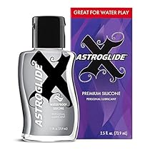 Astroglide X Premium Silicone Based Lubricant - Extremely Long-Lasting Lube - Silky Lubricant Formula Perfect for Keeping the Play Going and Pleasure Coming!