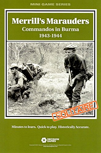DG: Merrill's Marauders, Commandos in Burma 1943-1944, Boardgame