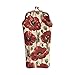 Signare Tapestry Glasses Case for Women Eyeglass Pouch With Poppy Flower Design (GPCH-POP)