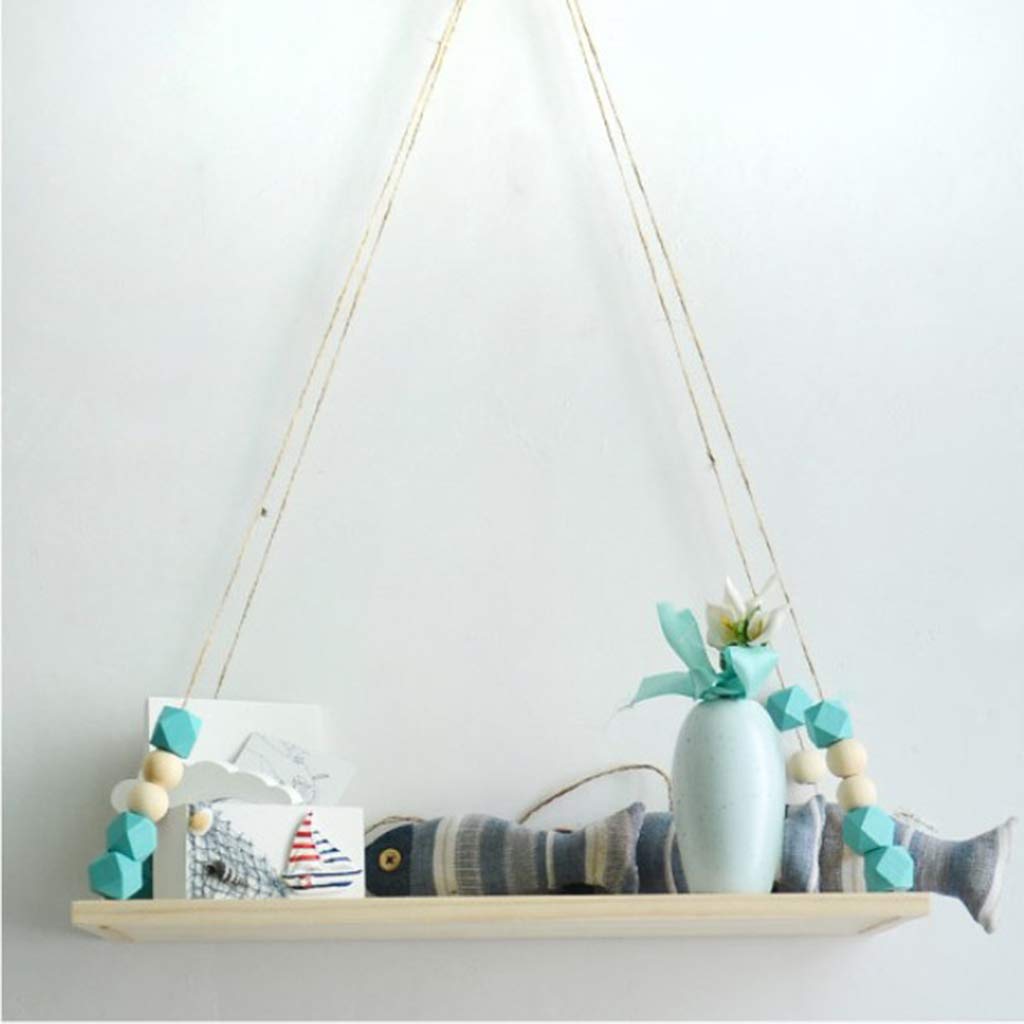 Accesorios Decorativos Hogar Y Cocina Accesorios Decorativos Sharplace Estante De Pared Madera Estanteria Almacenaje Nordico Con Cuerdas Flotantes Decoracion Hogar Estantes Flotantes Verde Nichiei Carmax Co Jp