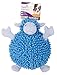 TrustyPup Tough 'n Fun Fuzzy Wuzzy Sheep Durable Dog Toy, Large, Blue