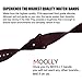 MOOLLY for Watch Band 42mm 44mm, Soft Silicone Watch Strap Replacement Sport Band Compatible with Watch Band Series 5 Series 4 Series 3 Series 2 Series 1 Sport & Edition (42mm 44mm M/L, Wine Red)