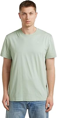 T-shirt base masculina C.V. Cru, verde (Verde Pálido D16411-336-c199), XL