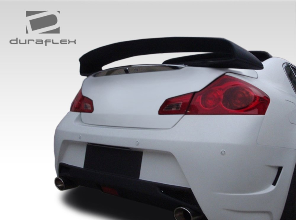 Duraflex Replacement for 2007-2013 Infiniti G Sedan G25 G35 G37 Elite Rear Wing Trunk Lid Spoiler - 
