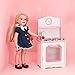 Olivia's Little World - Princess Sweet Kitchen (Pink) | Wooden 18 inch Doll Furniture