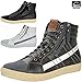 Alpine Swiss Men's Reto Canvas and High Top Sneakers