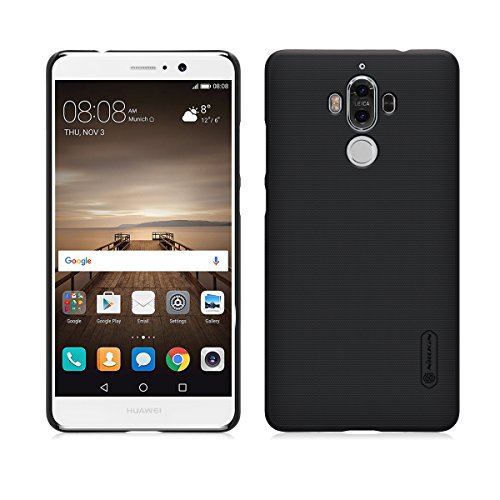 Huawei Mate 9 Case, TopAce Super Slim Frosted Shield Shell Cover Case + Screen Protector For Huawei Mate 9 (Black)