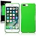 iPhone 7 Plus Case, Terrapin iPhone 7 Plus Cover - TPU Gel - Slim Design - Durable Shock Absorbing - Back Protector - Solid Green