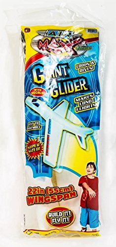 2GoodShop Giant Airplane Glider by Kids Fying Toy Build It, Throw It and Watch It Glide Hours of Outdoor Fun | Item #1030