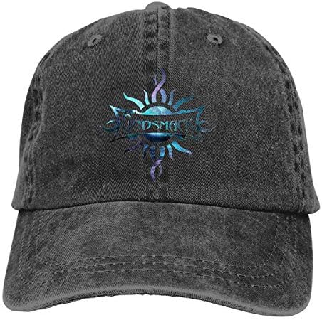JoGFritsch Godsmack Denim Plain Classic Unisex Baseball Cap Dad Hat Denim Hat