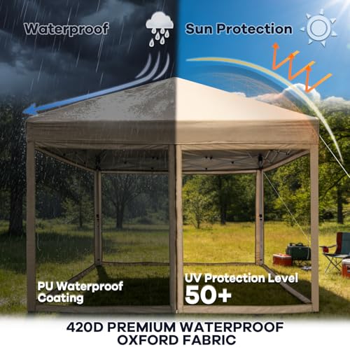 Havzeno 8x8 Pop Up Canopy with Mosquito Netting Review: Portable Outdoor Shelter image 22