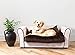 Keet Westerhill Pet Sofa Bed, Khaki, Large, for Dogs All Large and Medium Breeds