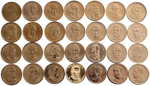 Presidential Dollar Set FULL Complete through 2013 Denver (D) Mint 28 Coins (through Woodrow Wilson)