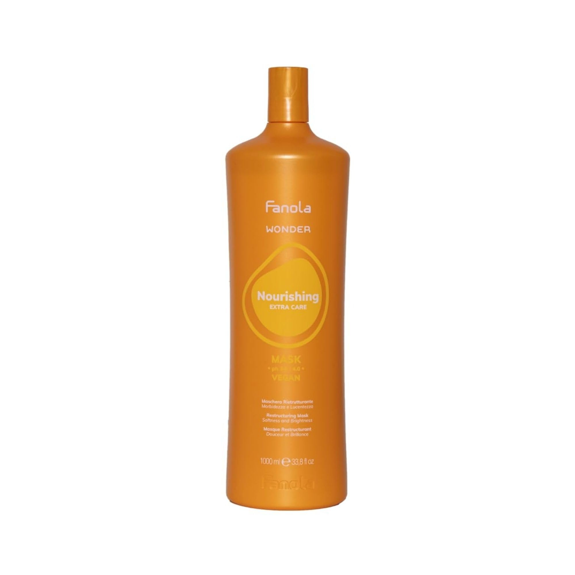 FANOLA WONDER NOURISHING RESTRUCTURING MASK SOFTNESS AND BRIGHTNESS 1000 ML Hair product